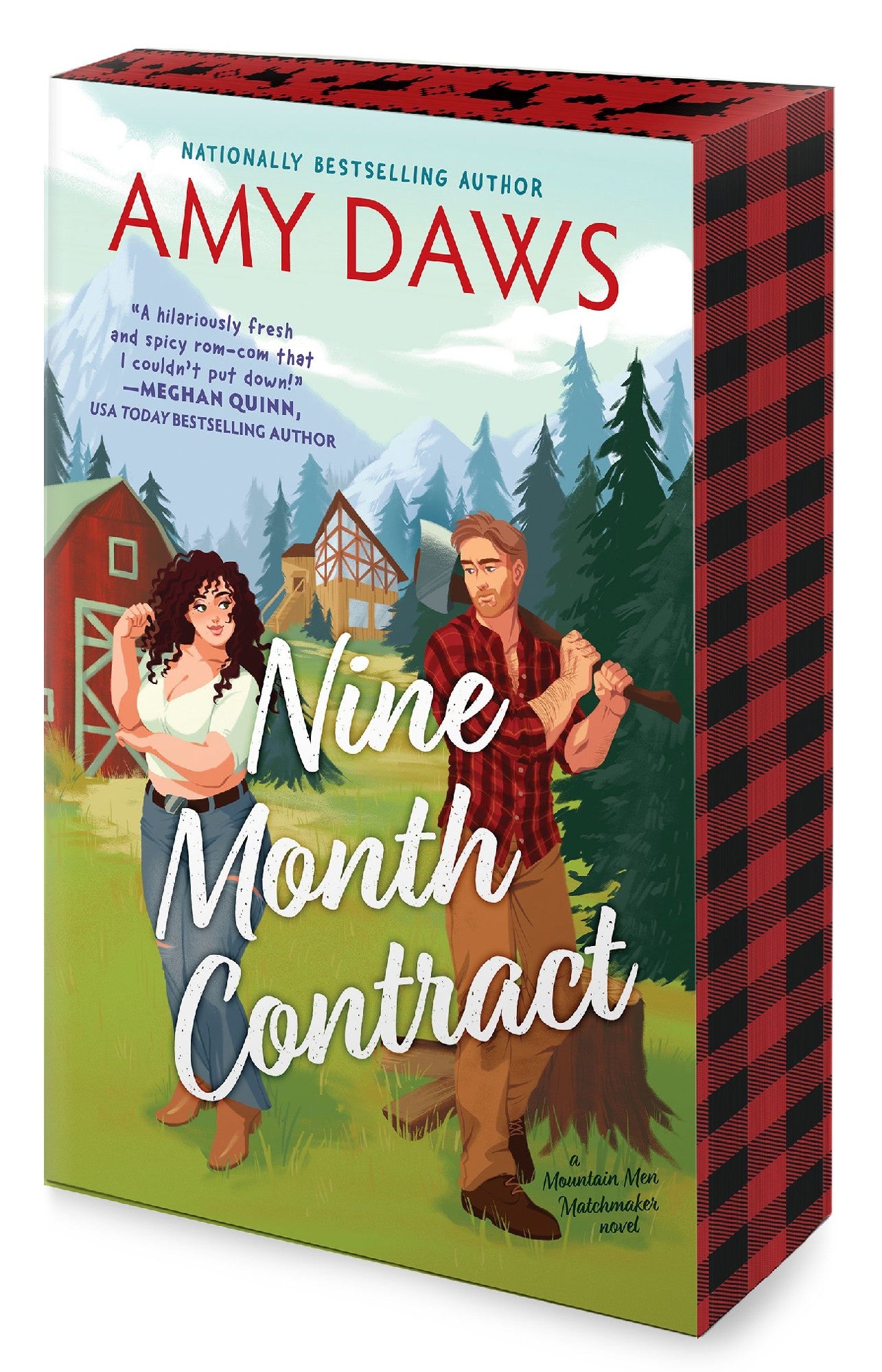 Nine Month Contract: A Spicy Grumpy/sunshine, Small-town Rom-com Perfect For Fans Of Meghan Quinn And Tessa Bailey