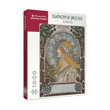 1000-piece Jigsaw Puzzle - Mucha - Zodiac