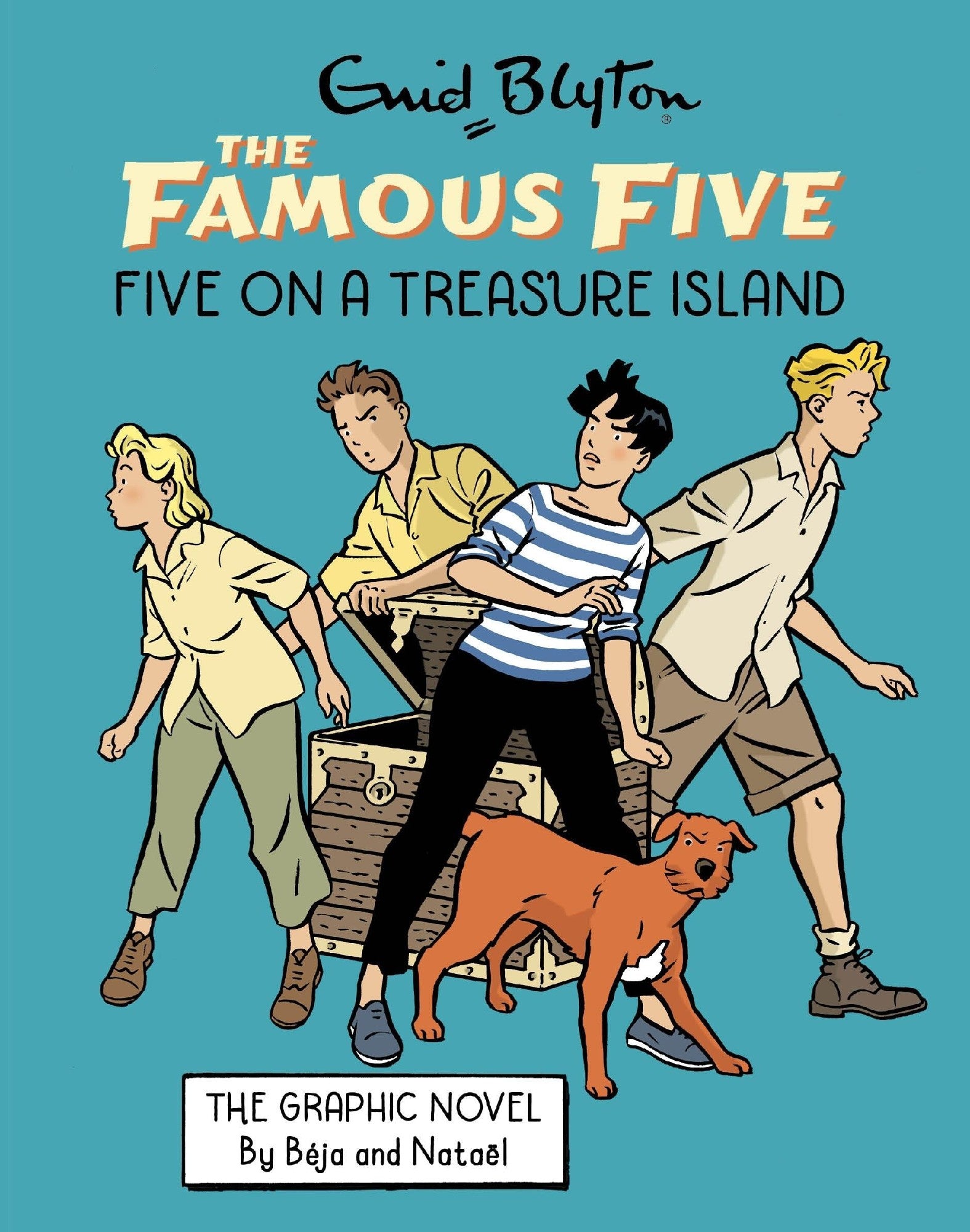 Ff Graphic Novel 01 Five On A Treas
