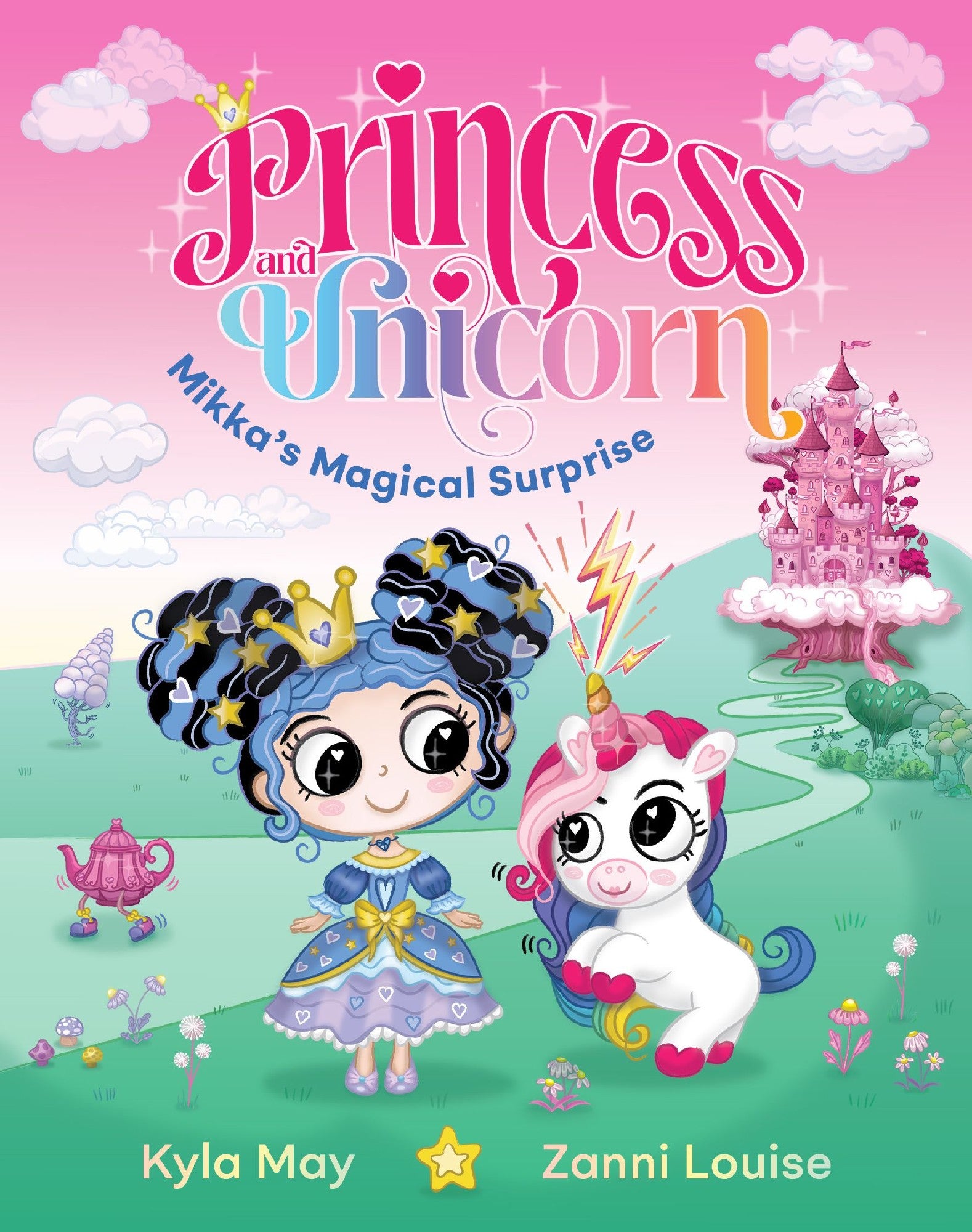 Mikka's Magical Surprise (princess And Unicorn, #1): A Sparkling New Illustrated Series For Fans Of Princess In Black And Pearl The Unicorn!