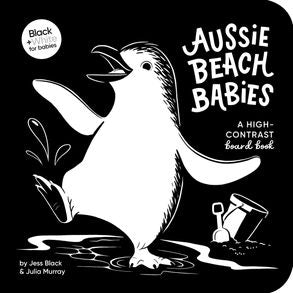 Aussie Beach Babies: A High-contrast Board Book: New For 2025!