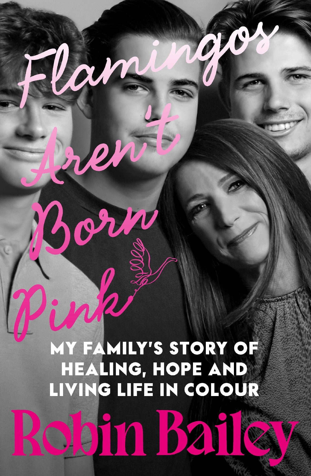 Flamingos Aren't Born Pink: A Moving And Uplifting Memoir On Heartbreak, Grief And Finding Joy, By Brisbane Radio Personality And Podcaster