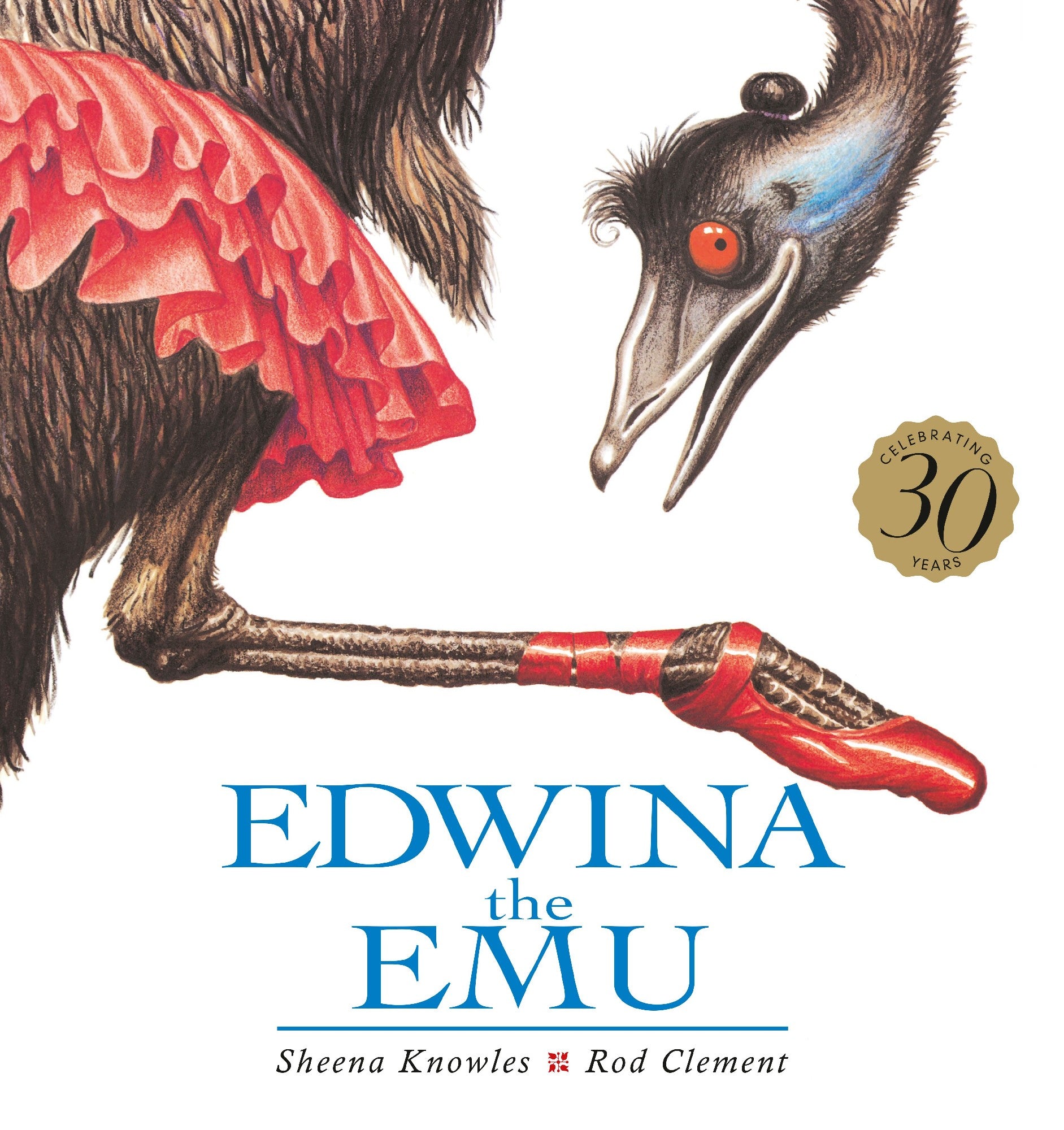 Edwina The Emu 30th Anniversary Edition
