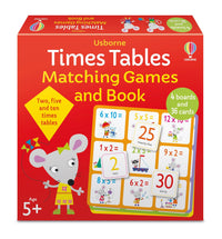 Thumbnail for Times Tables Matching Games And Book