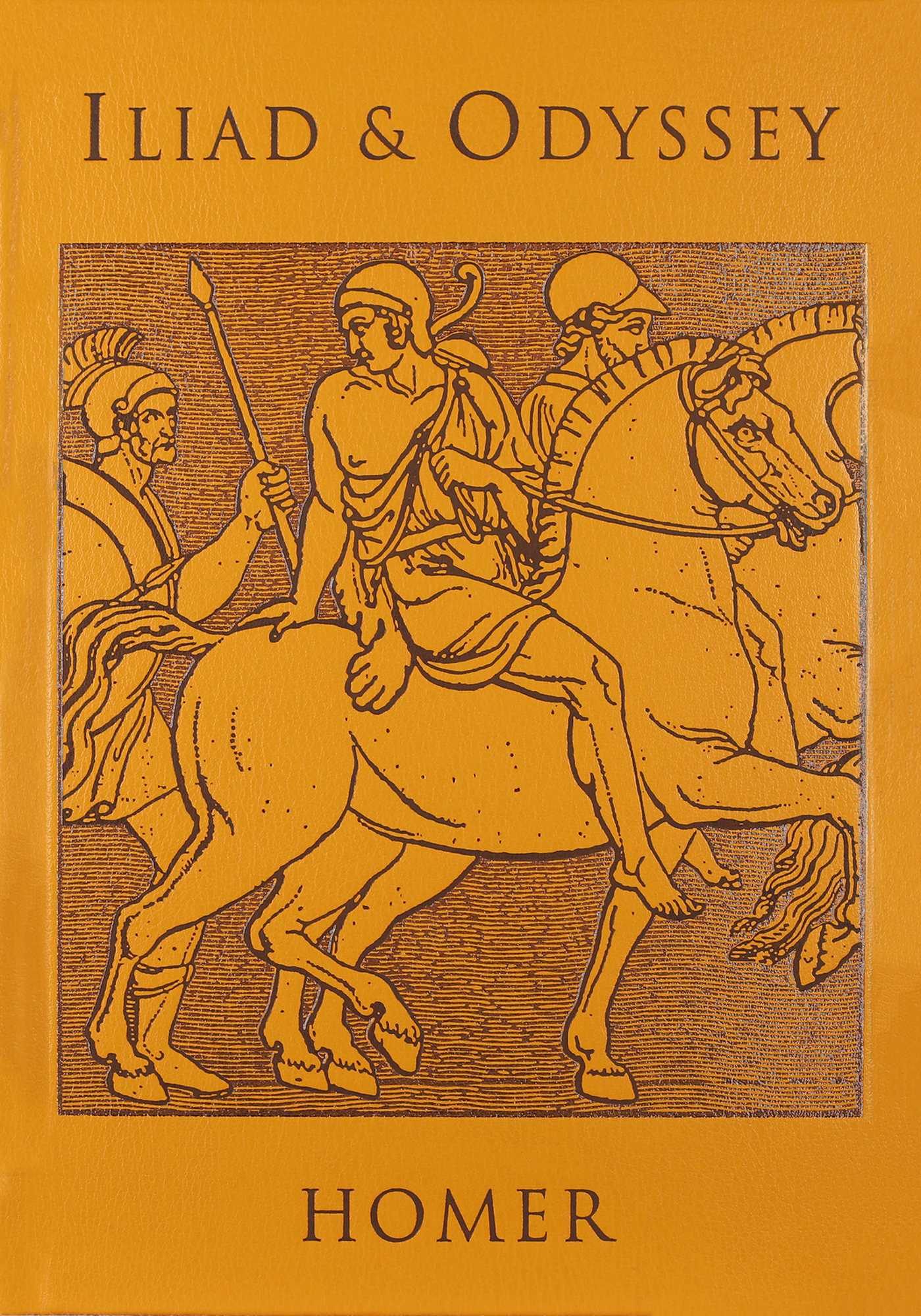 Iliad & Odyssey (deluxe Leatherbound Edition)