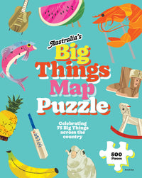 Thumbnail for Australia's Big Things Map: 500-piece Puzzle