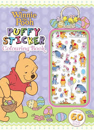 Winnie The Pooh: Easter Puffy Sticker Colouring Book (disney)
