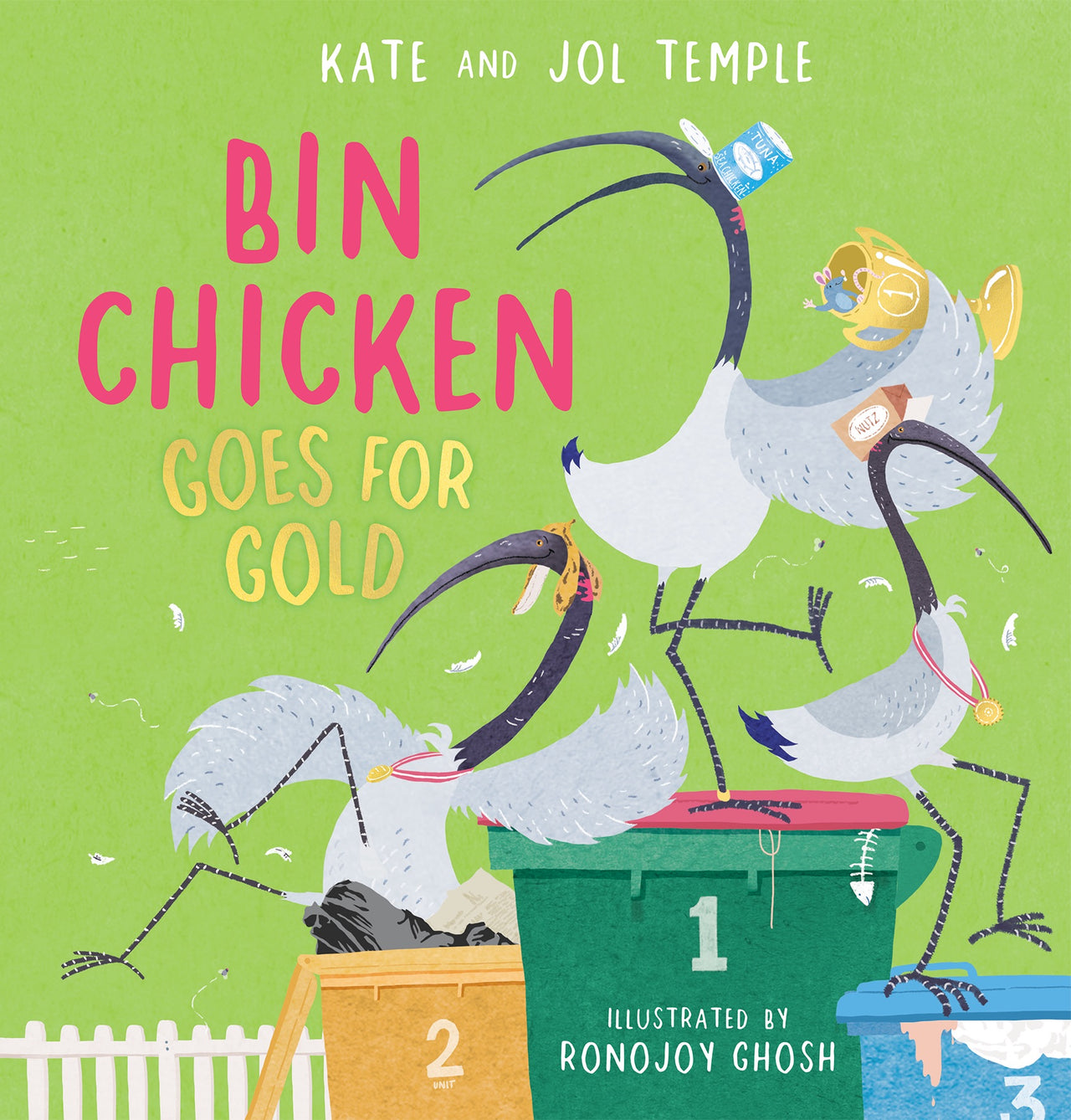 Bin Chicken Goes For Gold