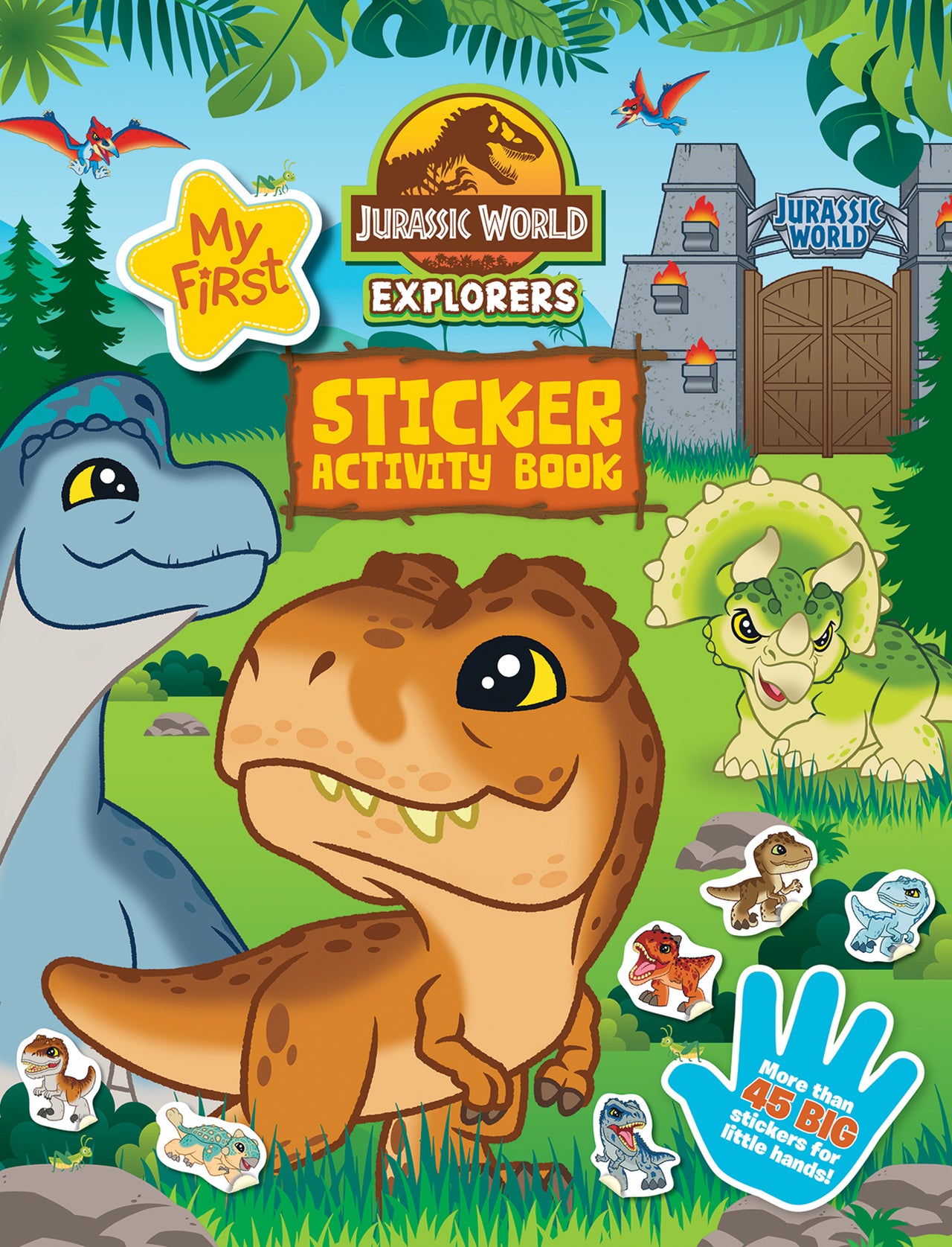 Jurassic World Explorers: My First Sticker Book (universal)