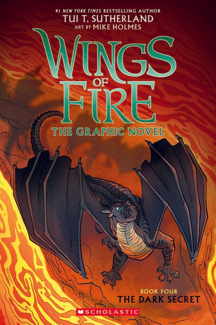 The Dark Secret: The Graphic Novel (wings Of Fire, Book Four)