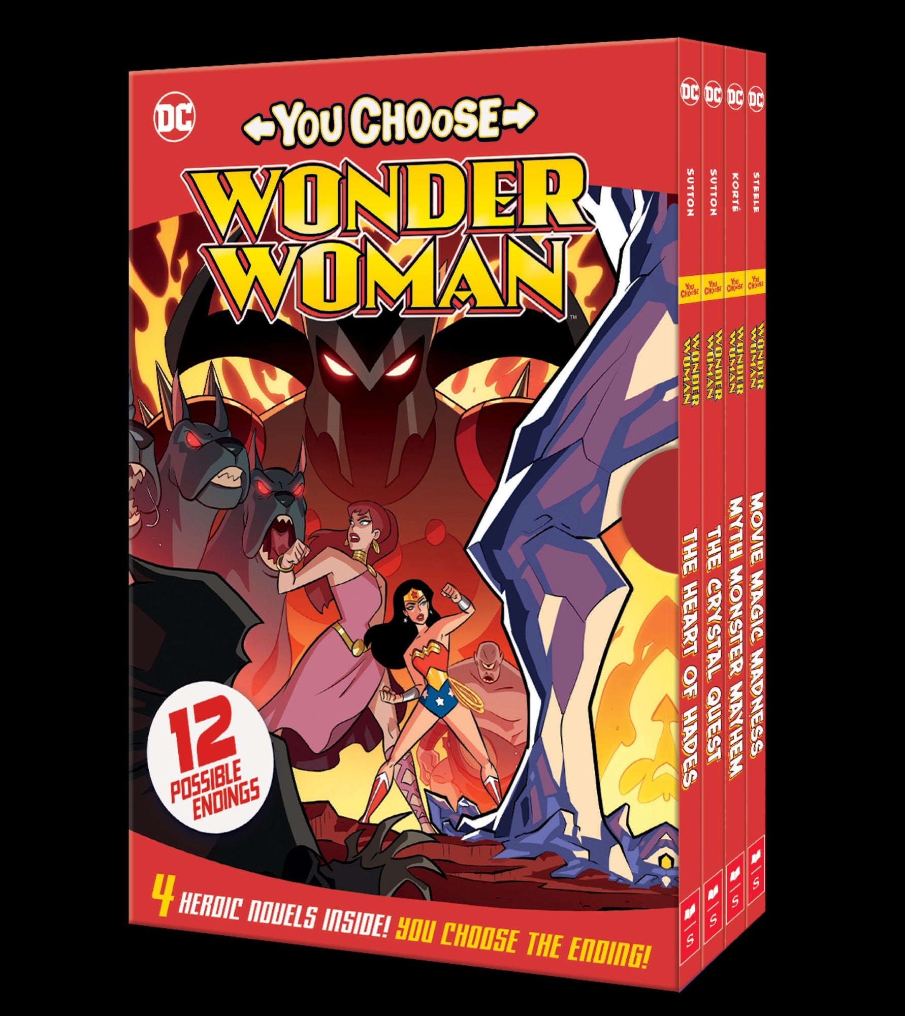 Wonder Woman: You Choose 4-book Boxed Set (warner Bros.)