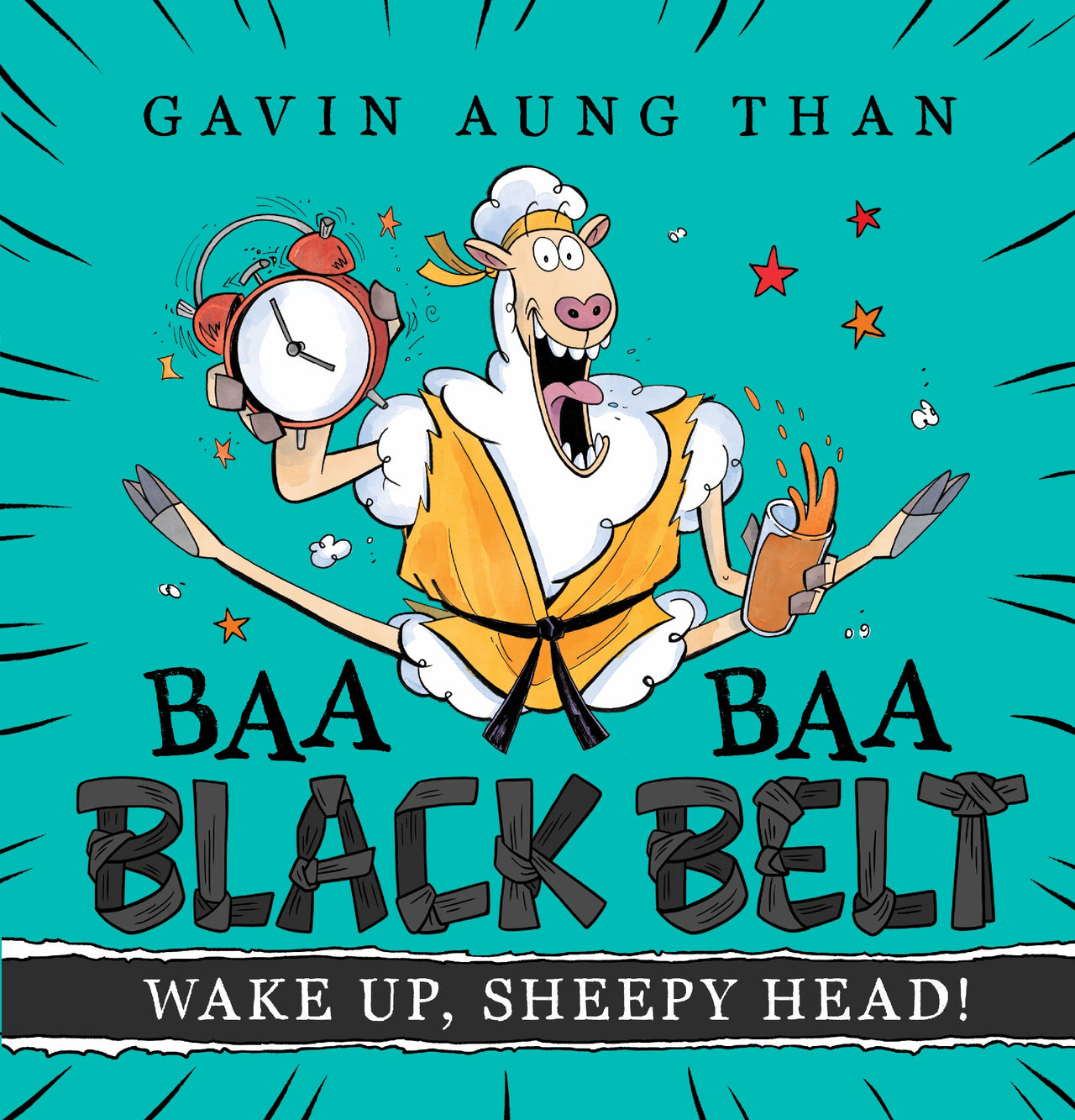 Wake Up, Sheepy Head! (baa Baa Black Belt #2)