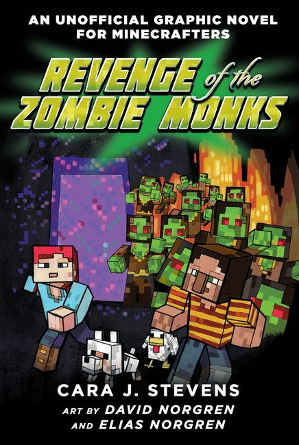 Revenge Of The Zombie Monks (an Unofficial Graphic Novel For Minecrafters #2)