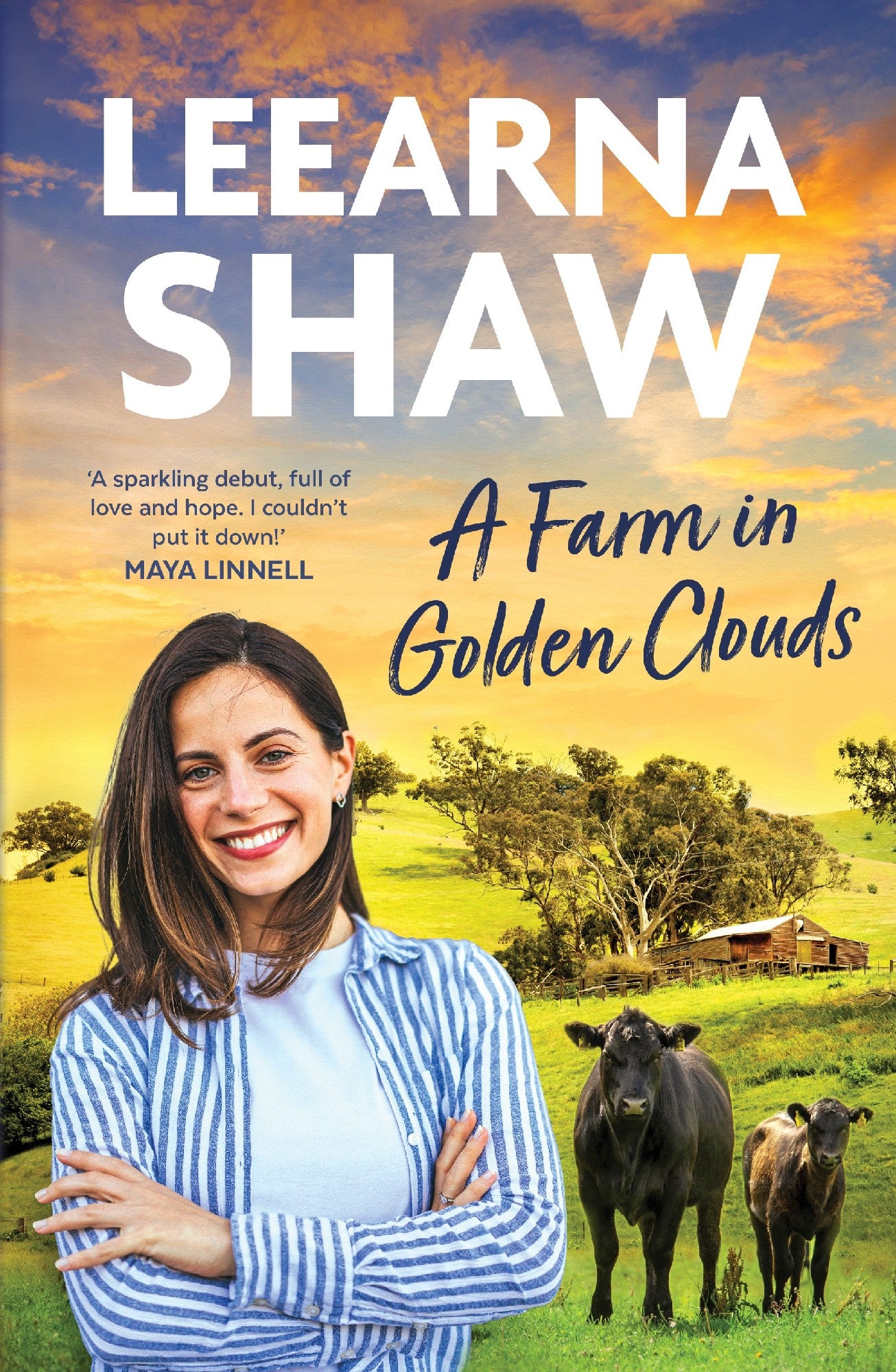 A Farm In Golden Clouds