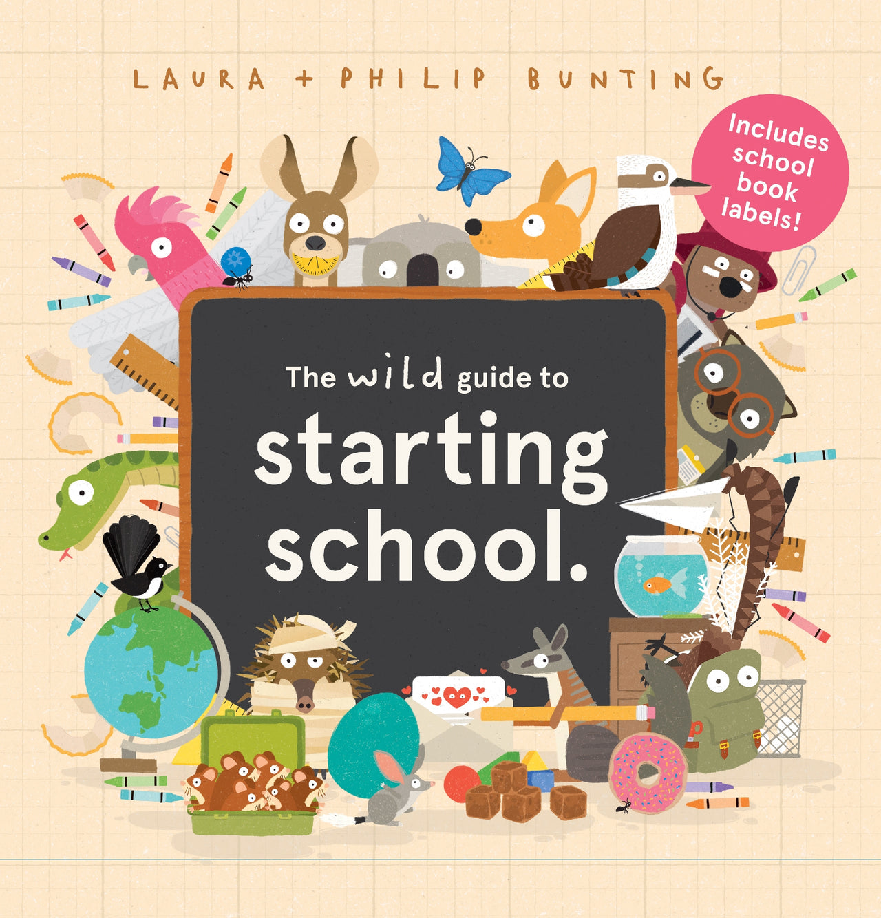 The Wild Guide To Starting School (with Book Labels)