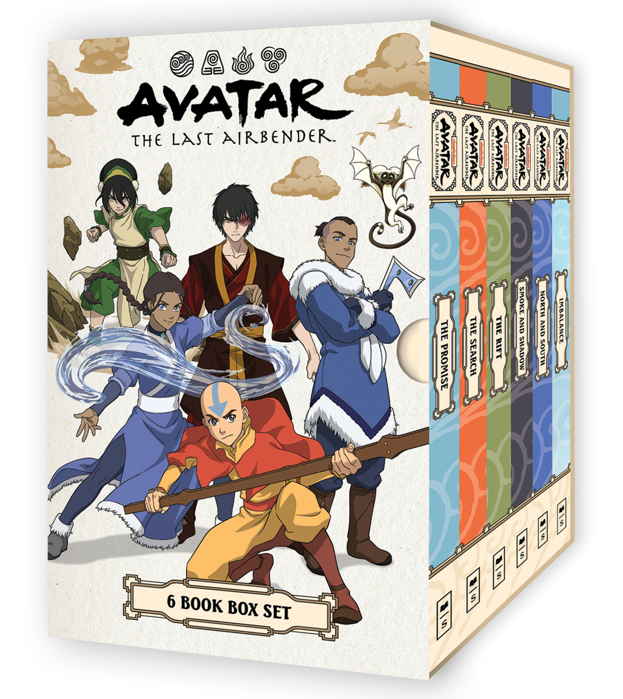 Avatar The Last Airbender: 6 Omnibus Volume Set (nickelodeon)