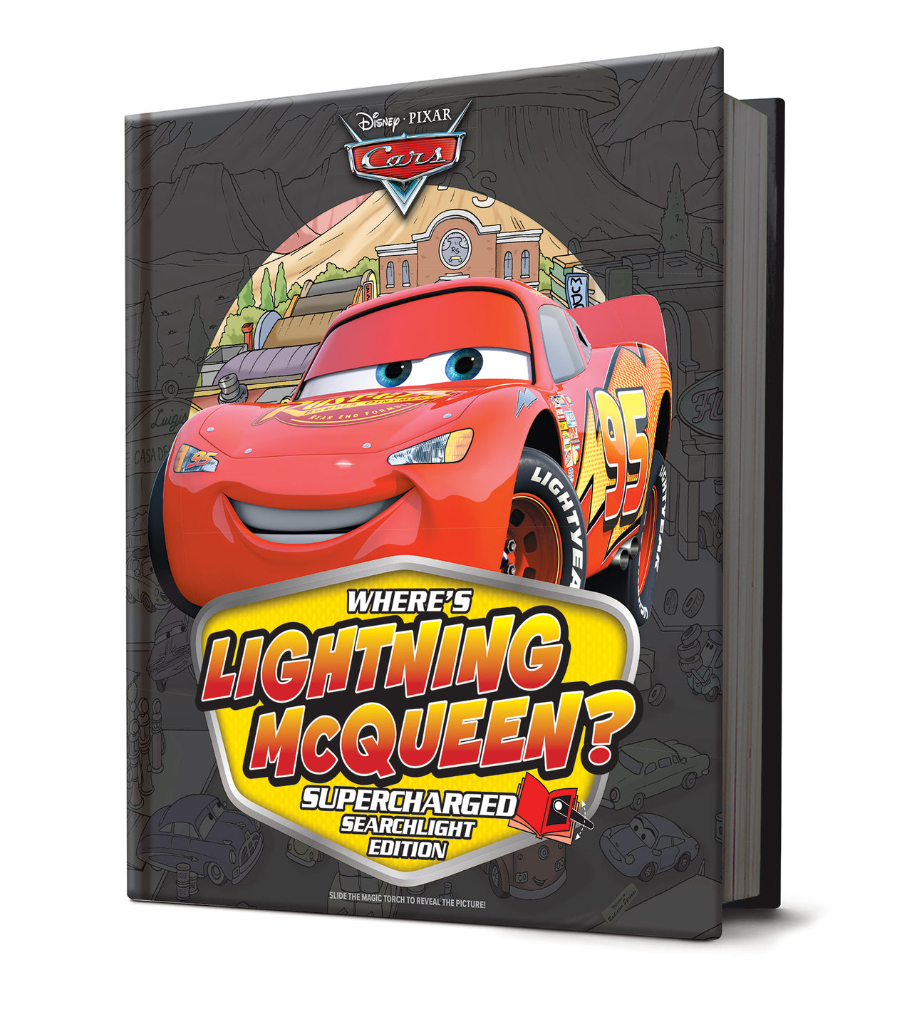 Where's Lightning Mcqueen?: Supercharged Searchlight Edition (disney Pixar: Cars)