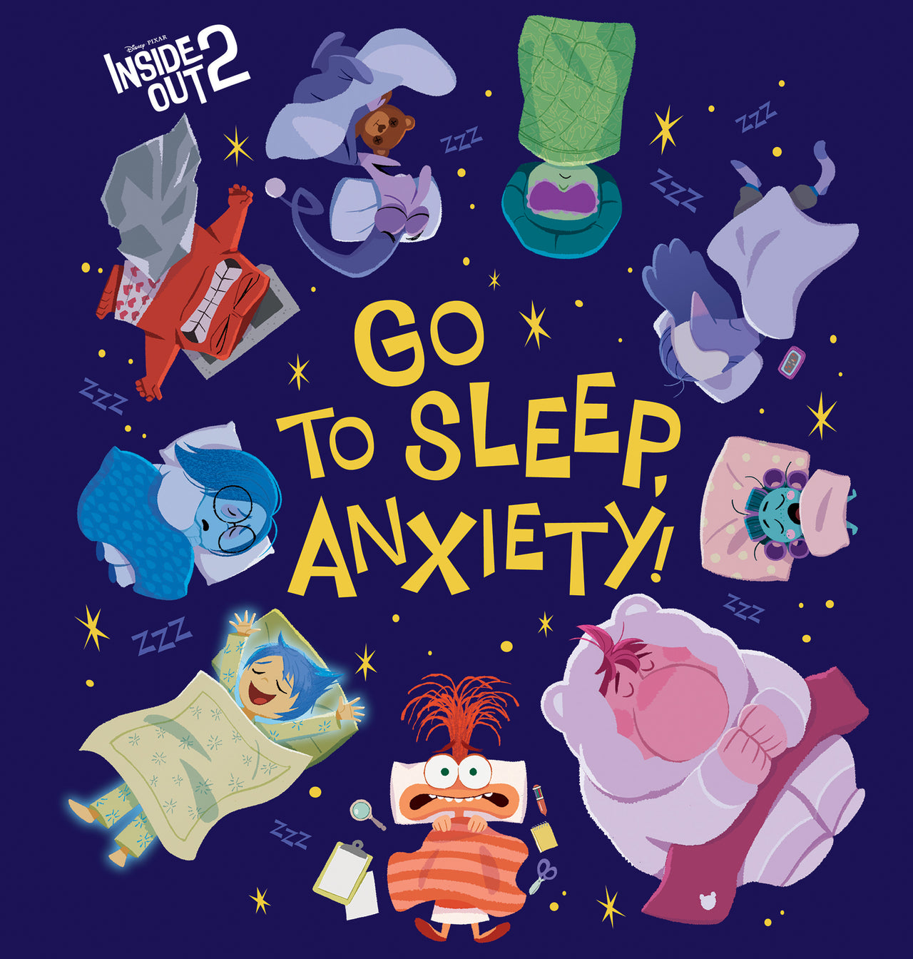 Go To Sleep Anxiety! (disney Pixar