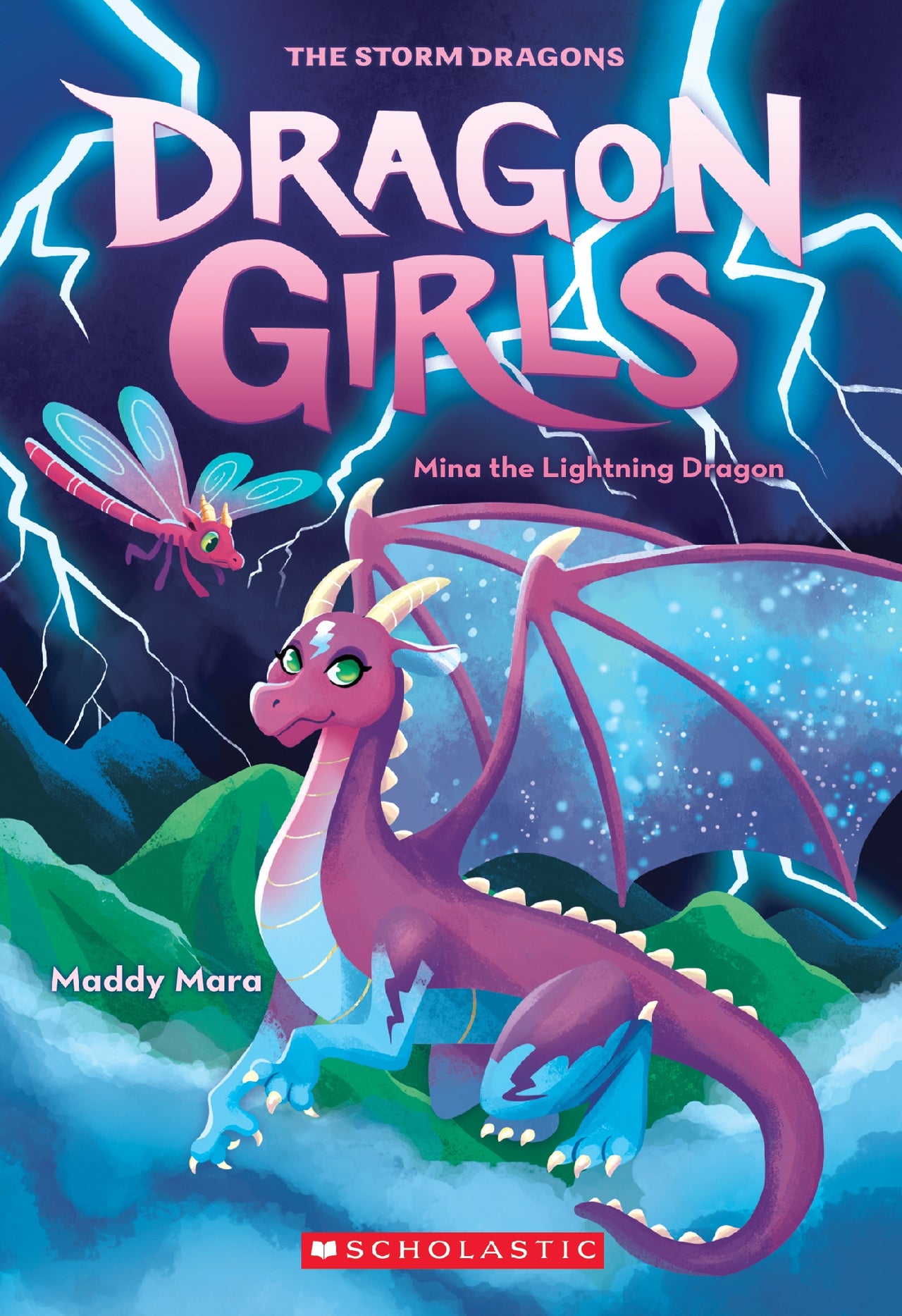 Mina The Lightning Dragon (dragon Girls #14)