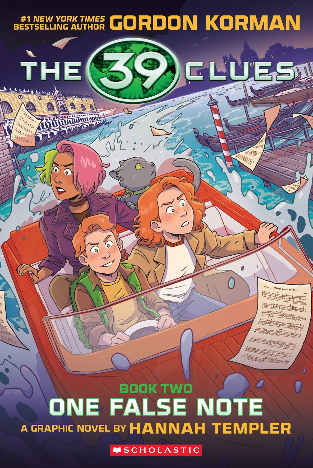 One False Note: A Graphic Novel (the 39 Clues: Book Two)