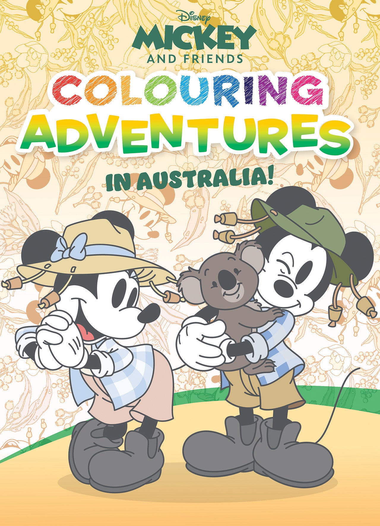 Mickey And Friends: Colouring Adventures In Australia! (disney)