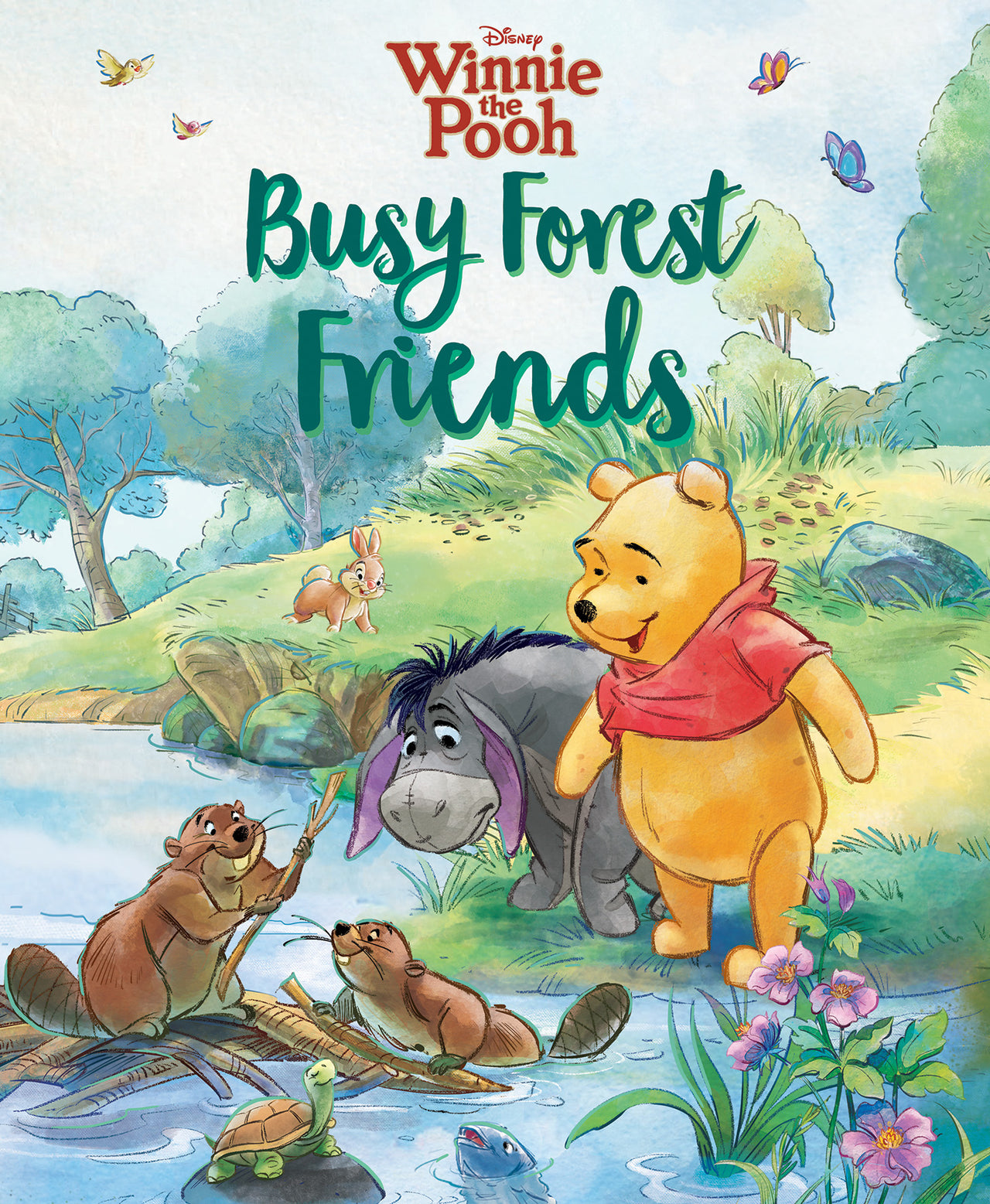 Busy Forest Friends (disney: Winnie The Pooh)