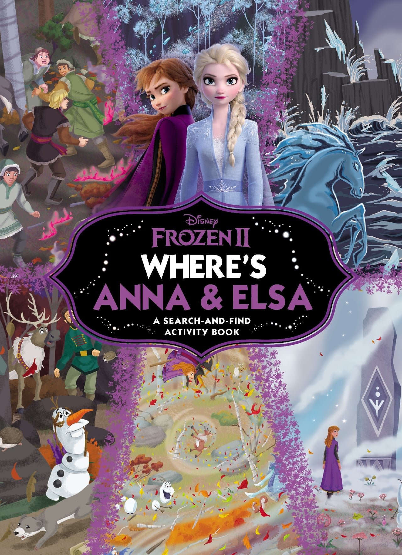 Whereâ??s Anna And Elsa?: A Search-and-find Activity Book (disney: Frozen Ii)