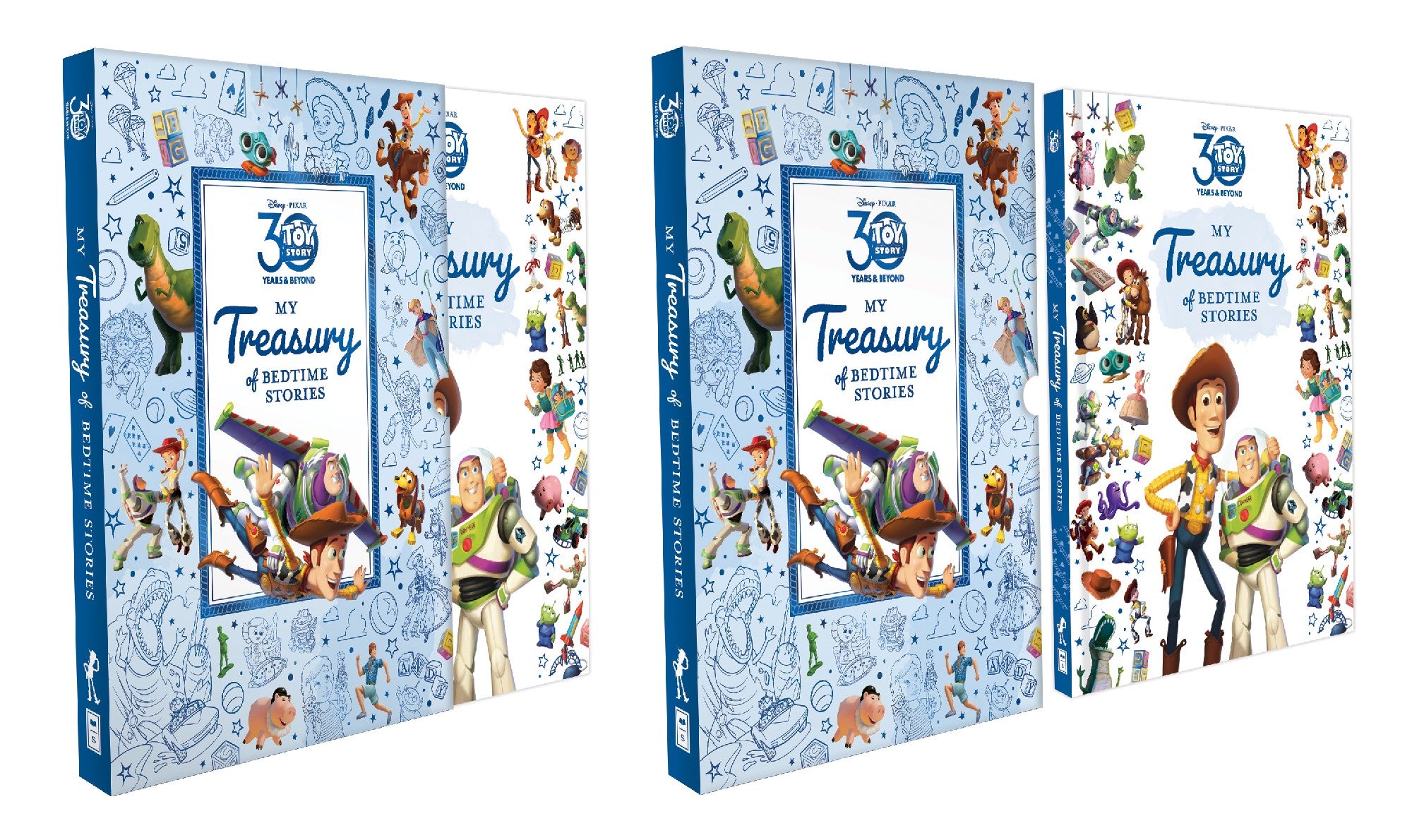 Toy Story 30th Anniversary: My Deluxe Treasury Of Bedtime Stories (disney Pixar)