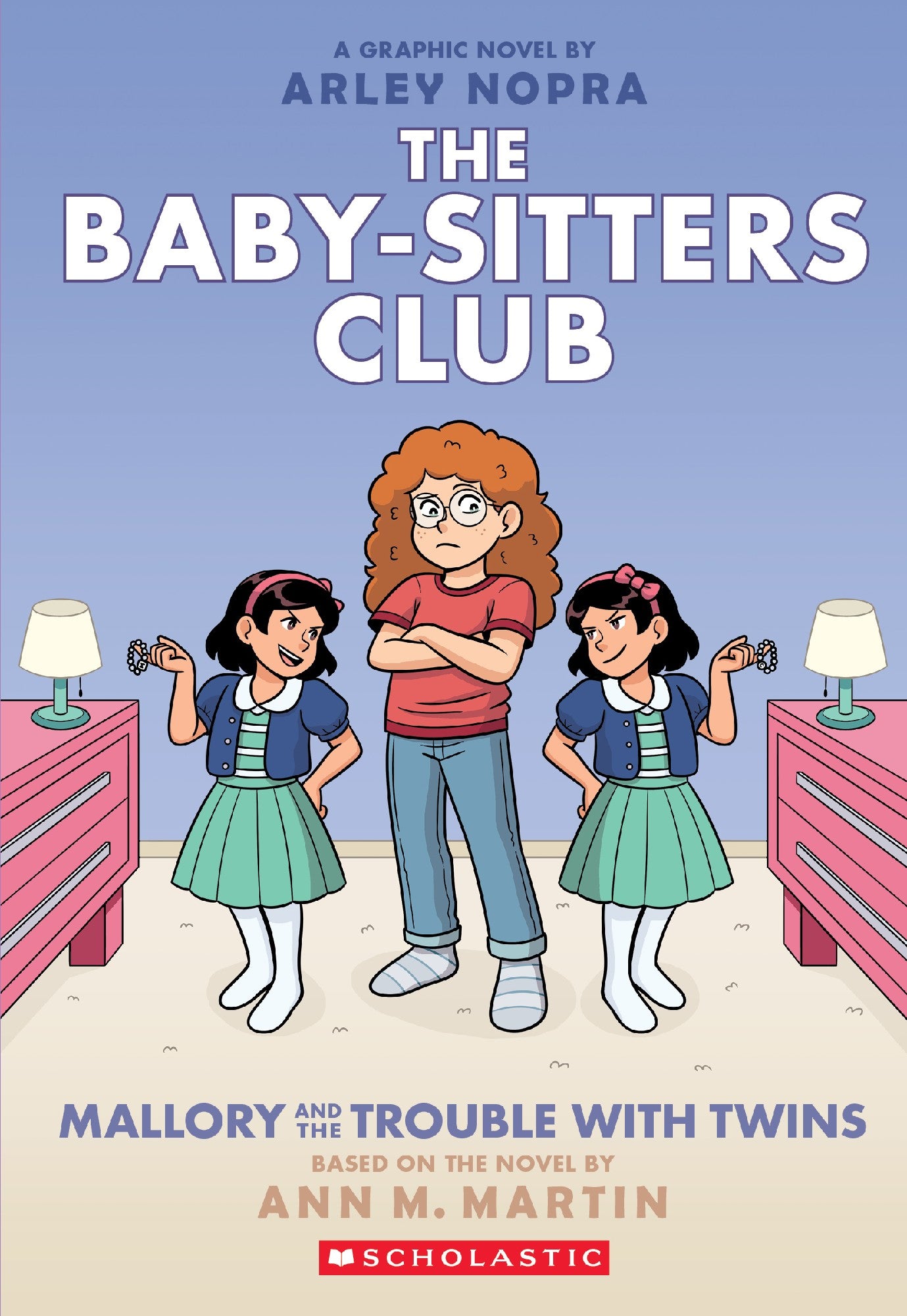 Mallory And The Trouble With Twins: A Graphic Novel (the Baby-sitters Club #17)