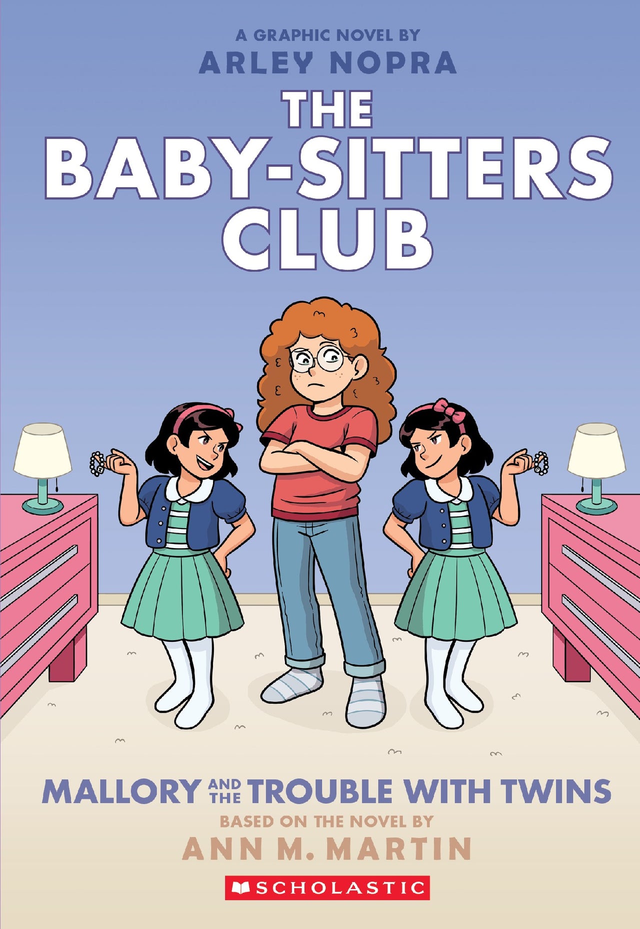 Mallory And The Trouble With Twins: A Graphic Novel (the Baby-sitters Club #17)