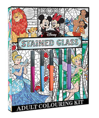 Thumbnail for Disney: Stained Glass Adult Colouring Kit