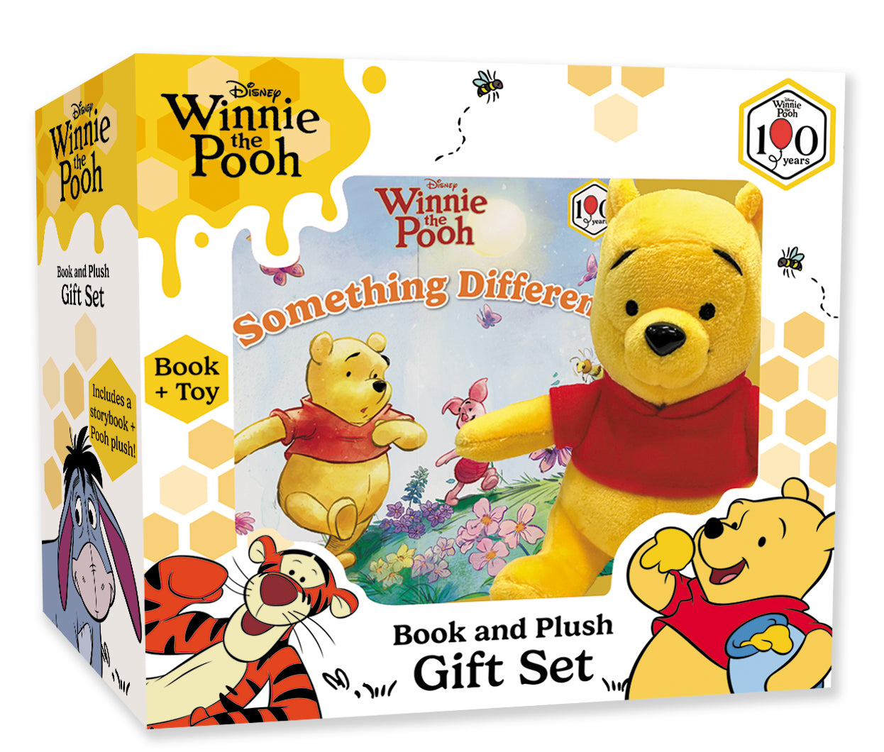 Winnie The Pooh 100th Anniversary: Book And Plush Gift Set (disney)