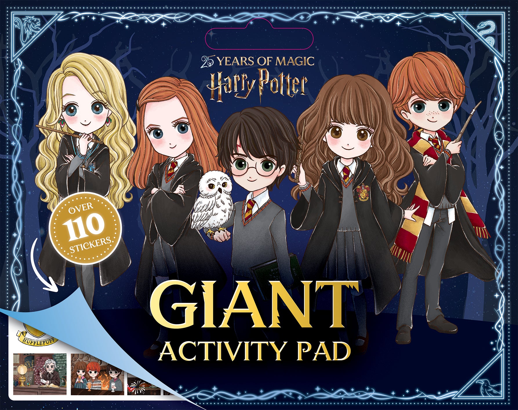 Harry Potter 25th Anniversary: Giant Activity Pad (warner Bros.)