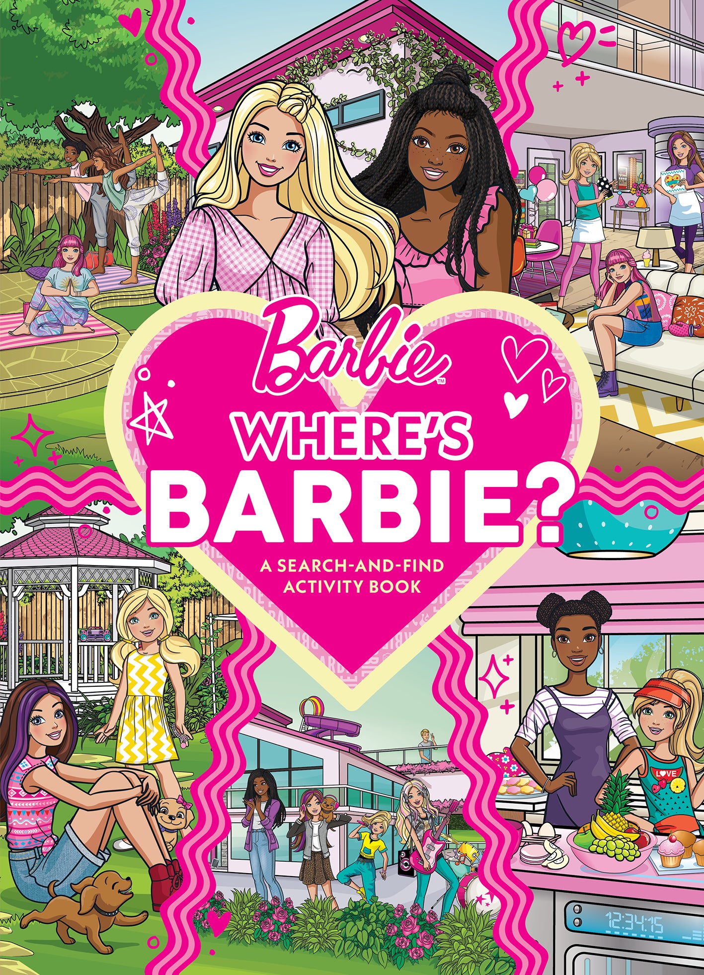 Where's Barbie?: A Search-and-find Activity Book (mattel)