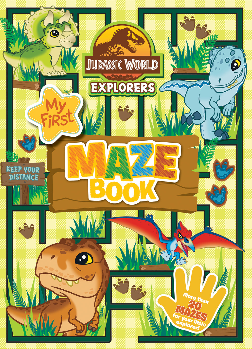 Jurassic World Explorers: My First Maze Book (universal)