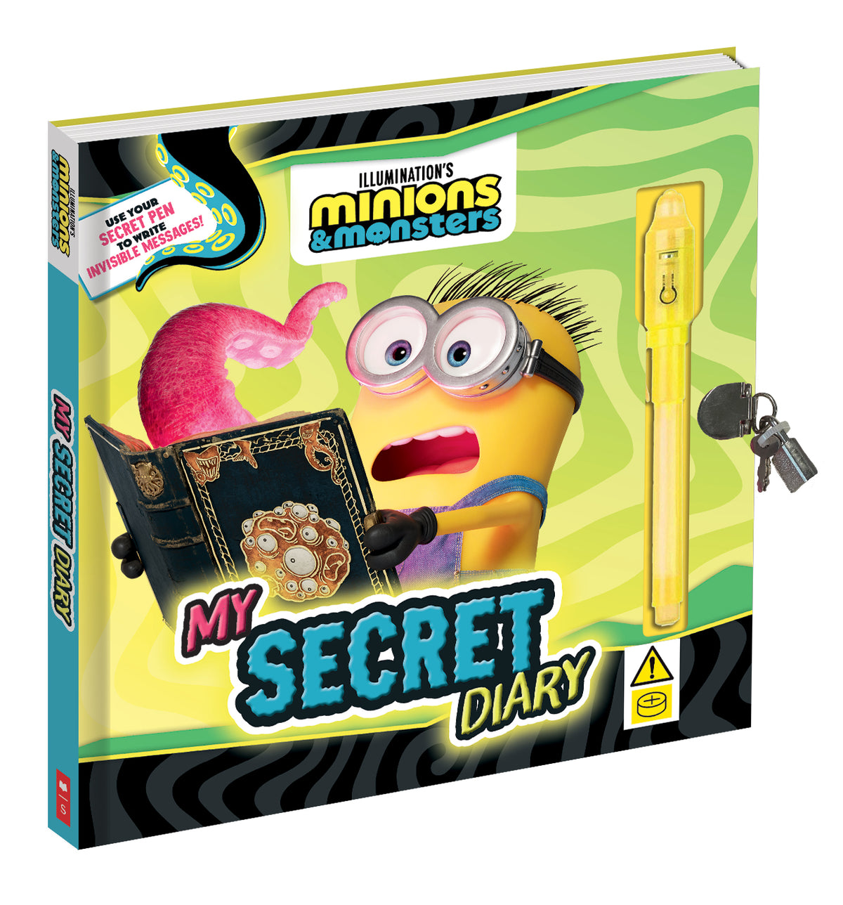 Minions And Monsters: My Secret Lockable Diary With Spy Pen (universal)
