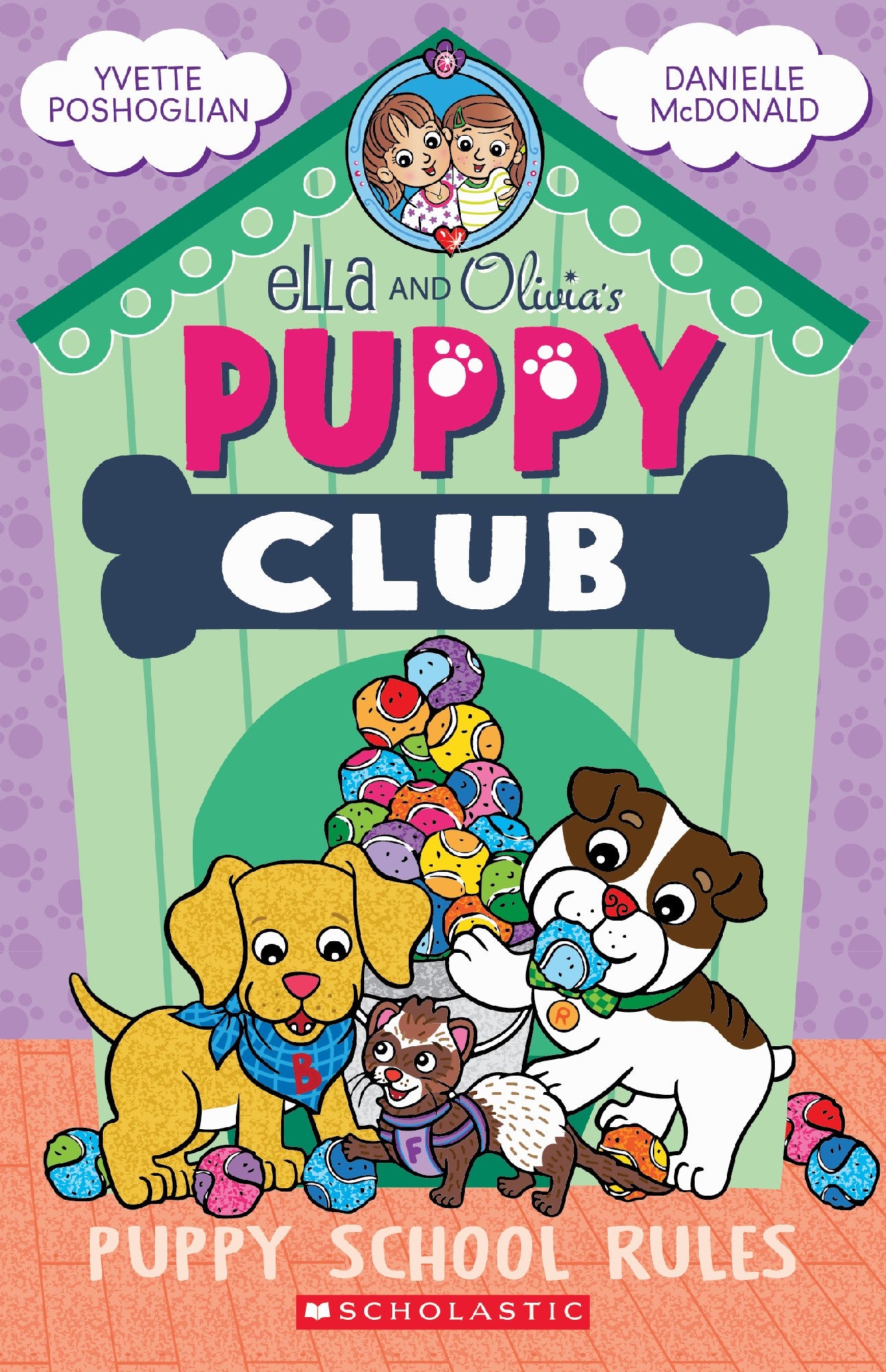 Puppy School Rules (ella And Olivia's Puppy Club Book #4)