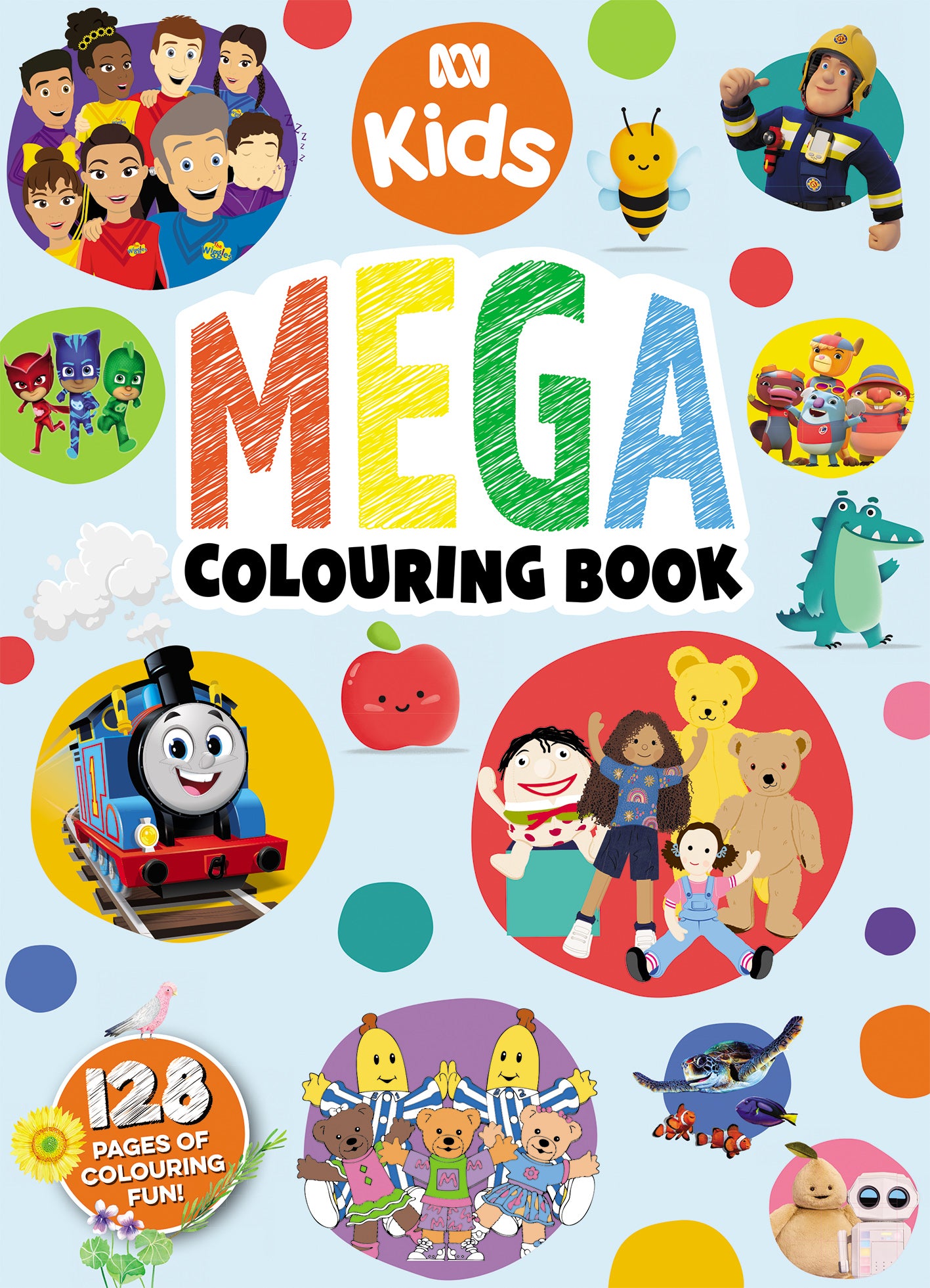 Abc Kids: Mega Colouring Book