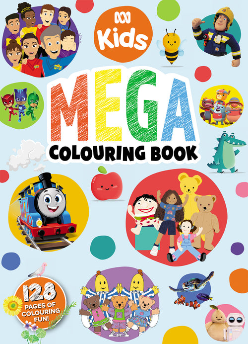 Abc Kids: Mega Colouring Book