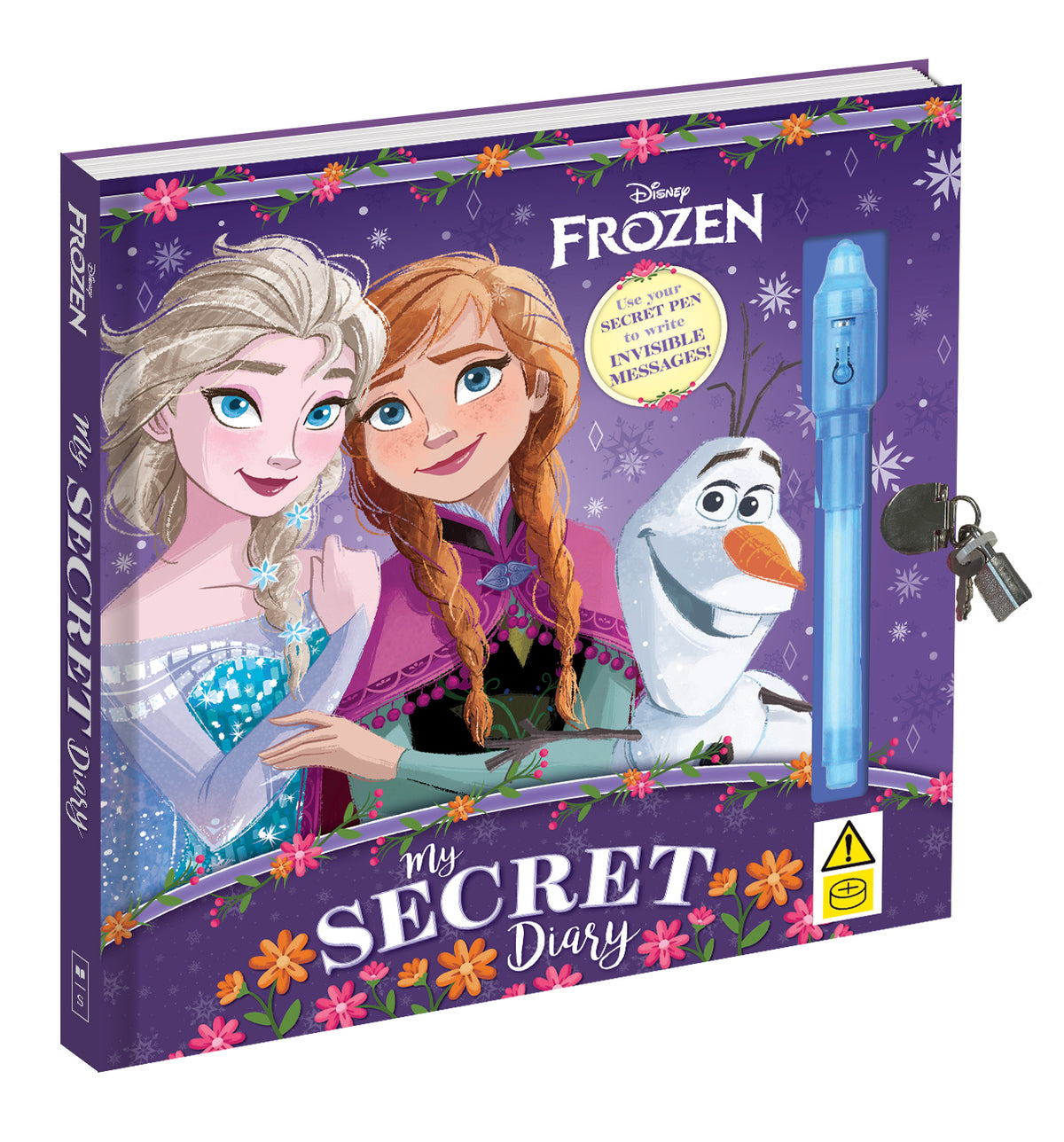 Frozen: My Secret Lockable Diary With Spy Pen (disney)