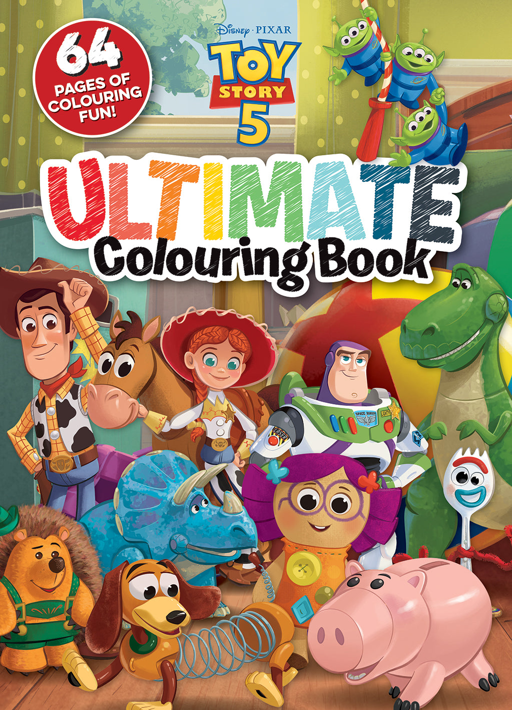 Toy Story 5: Ultimate Colouring Book (disney Pixar)