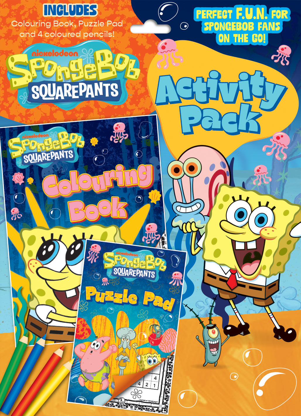 Spongebob Squarepants: Activity Pack (nickelodeon)