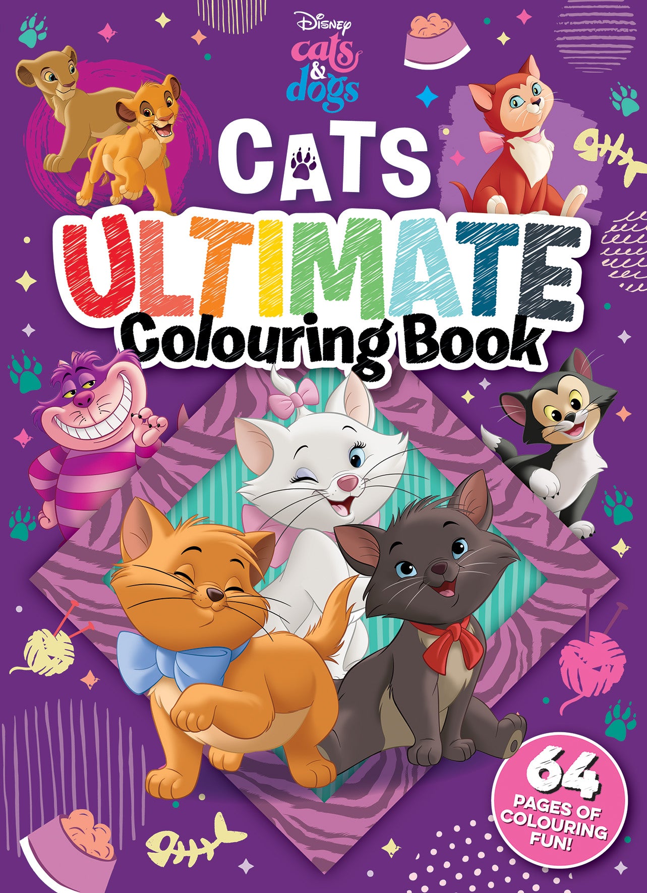 Disney Cats: Ultimate Colouring Book