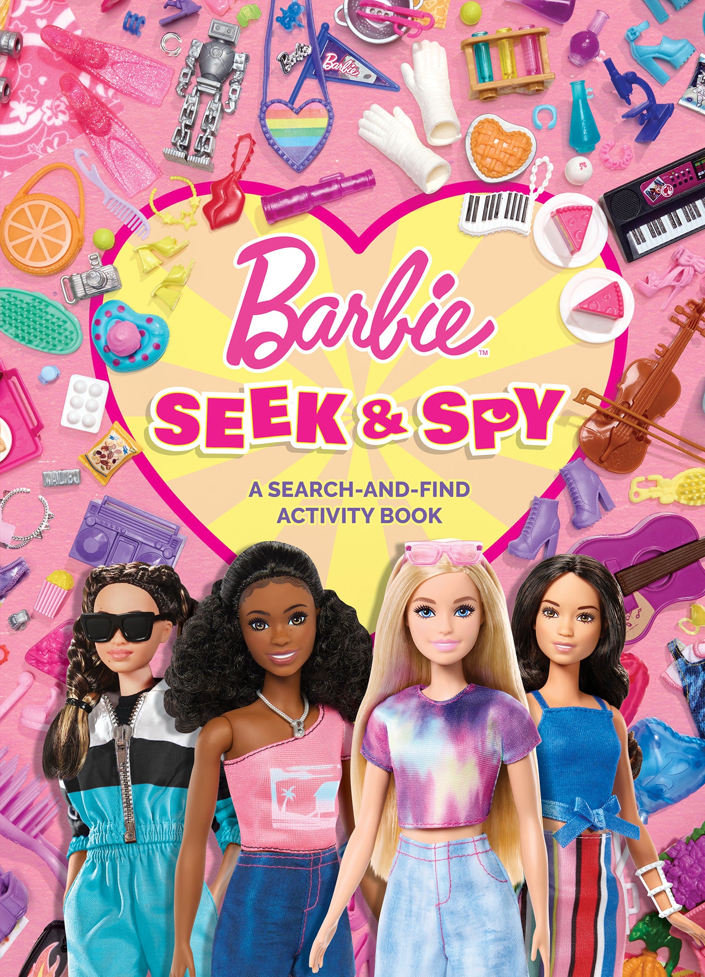 Barbie Seek And Spy: A Search-and-find Activity Book (mattel)