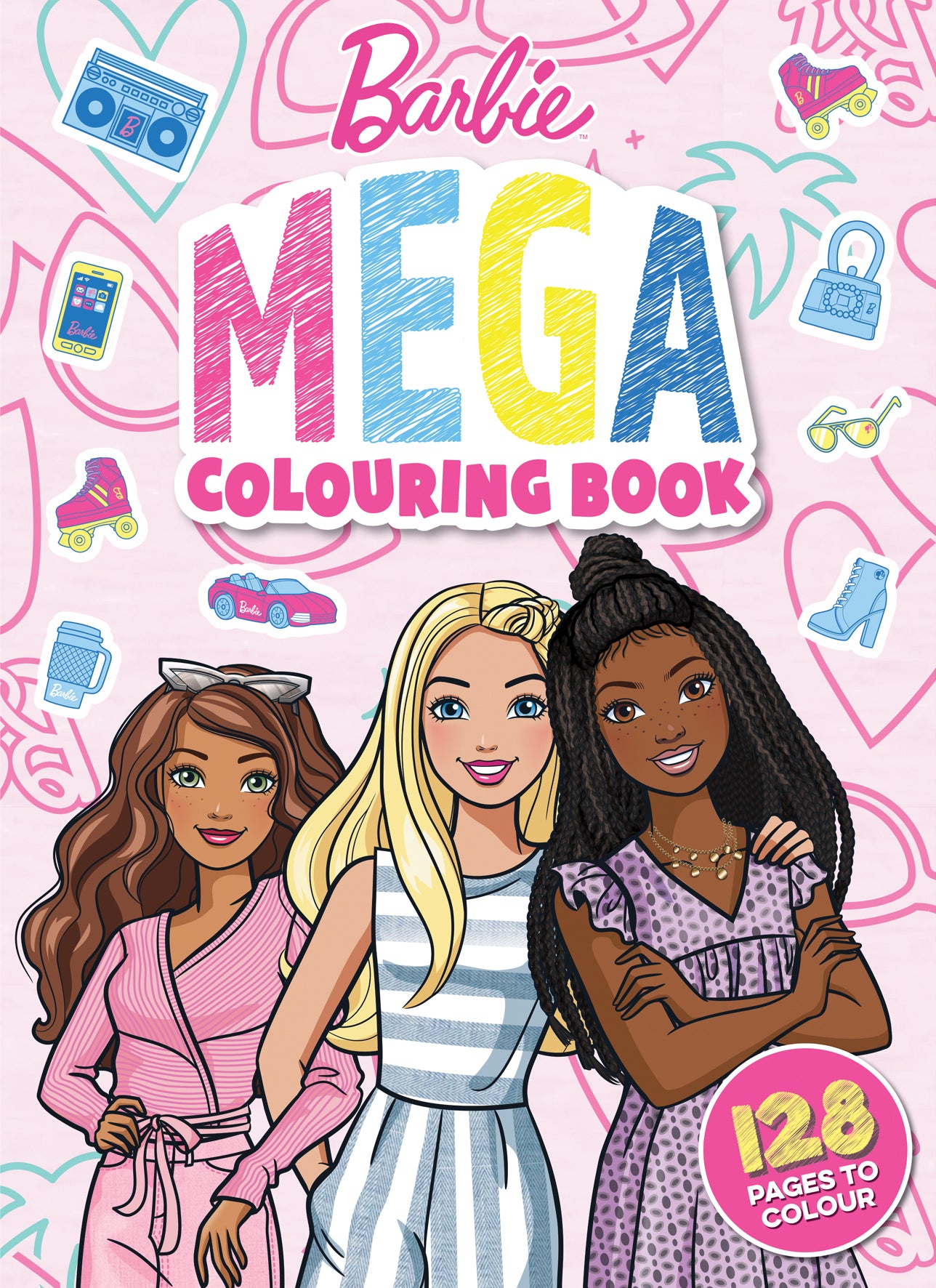Barbie: Mega Colouring Book (mattel)