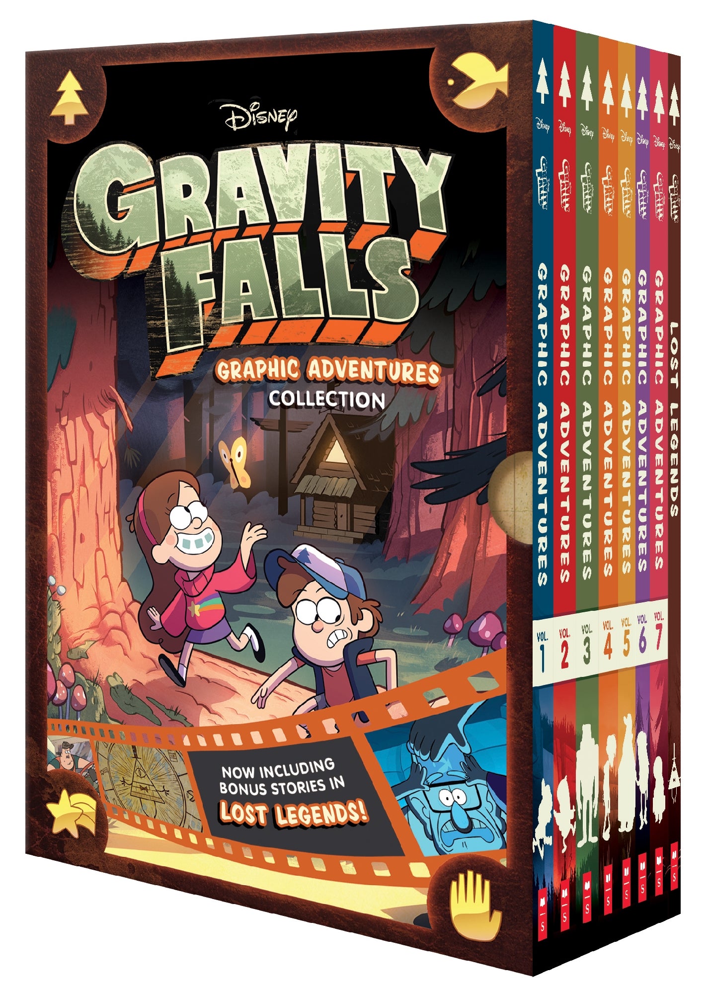 Gravity Falls: Graphic Adventures 8-book Collection (disney)