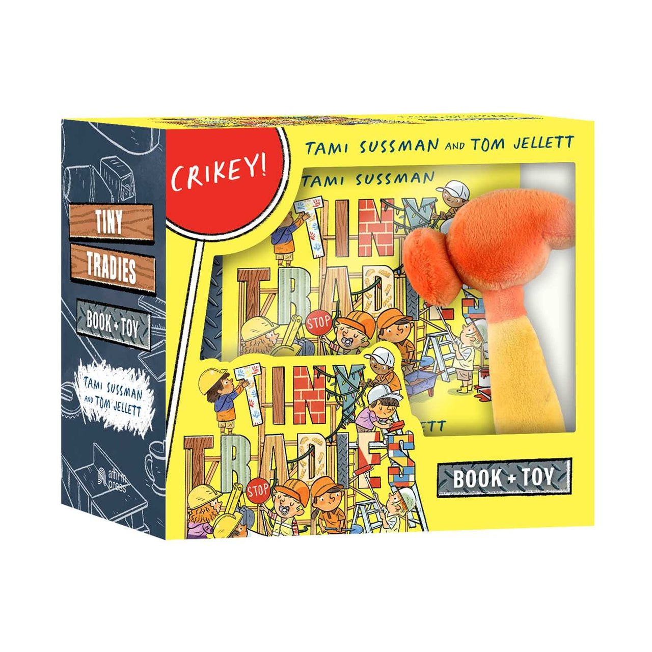 Tiny Tradies Book & Toy Gift Set