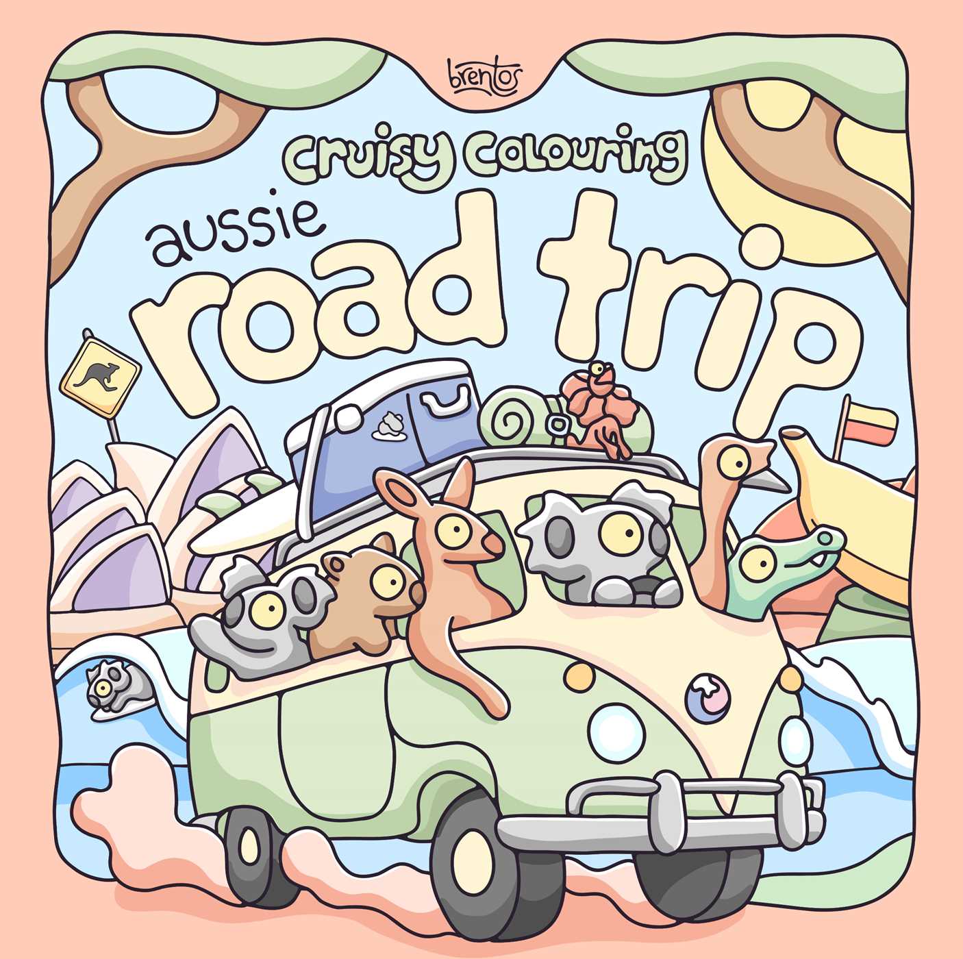 CruisyÂ colouring: Aussie Road Trip