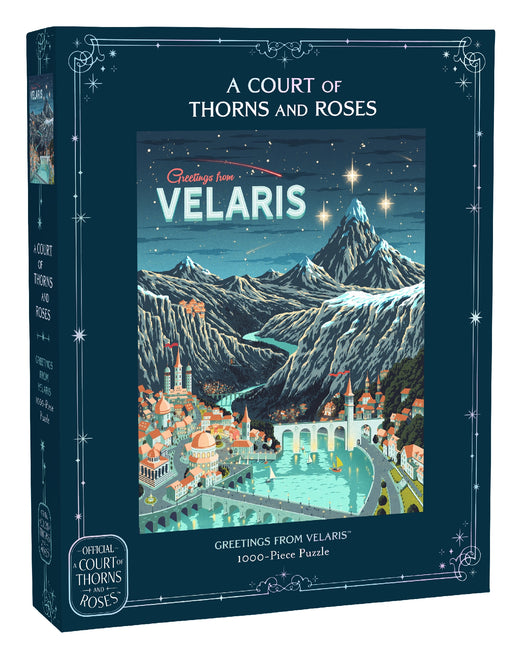 Court Of Thorns And Roses Official Greetings From Velaris 1000-piece Puzzle