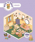 Cute 'n' Cozy Sticker Therapy: Homes